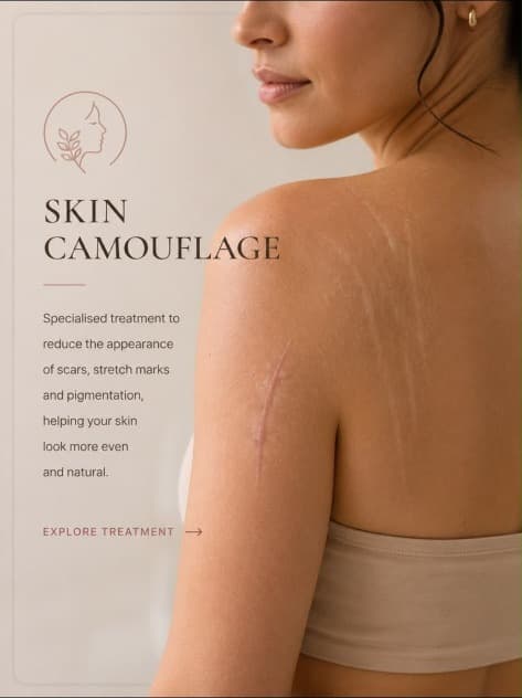 Skin camouflage treatment